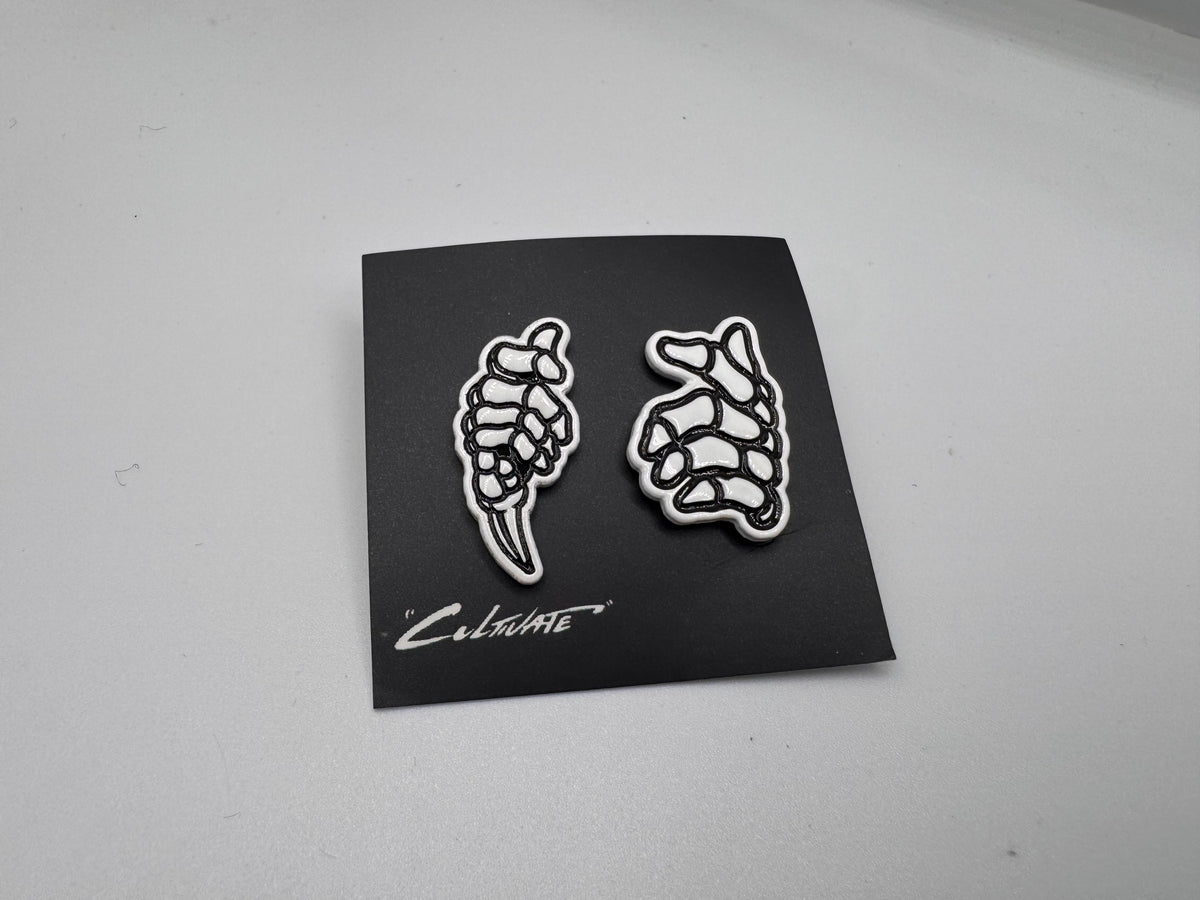 Cultivate Skull Hands Pins (2)
