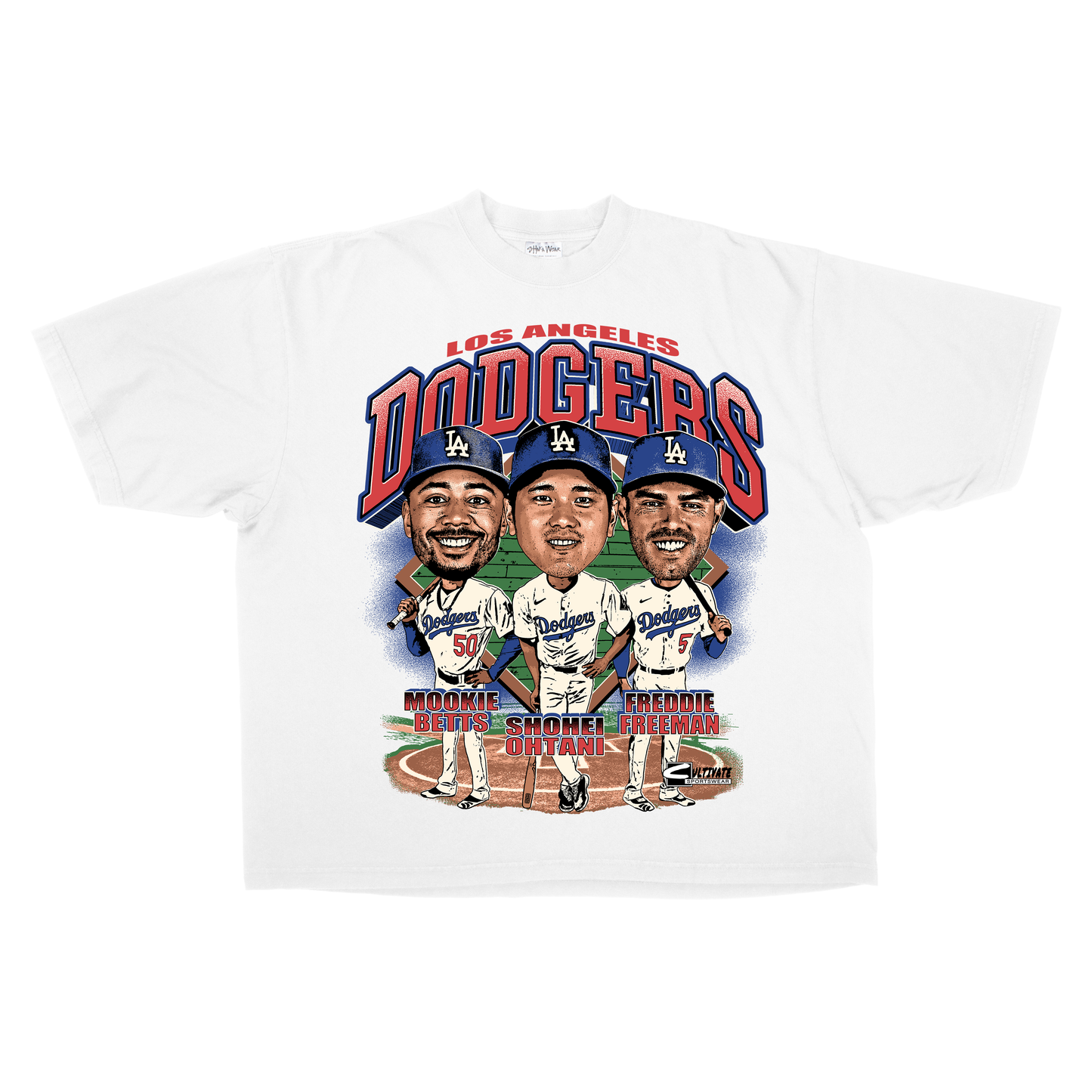 Dodgers Bobble Tee (Ready to Ship)