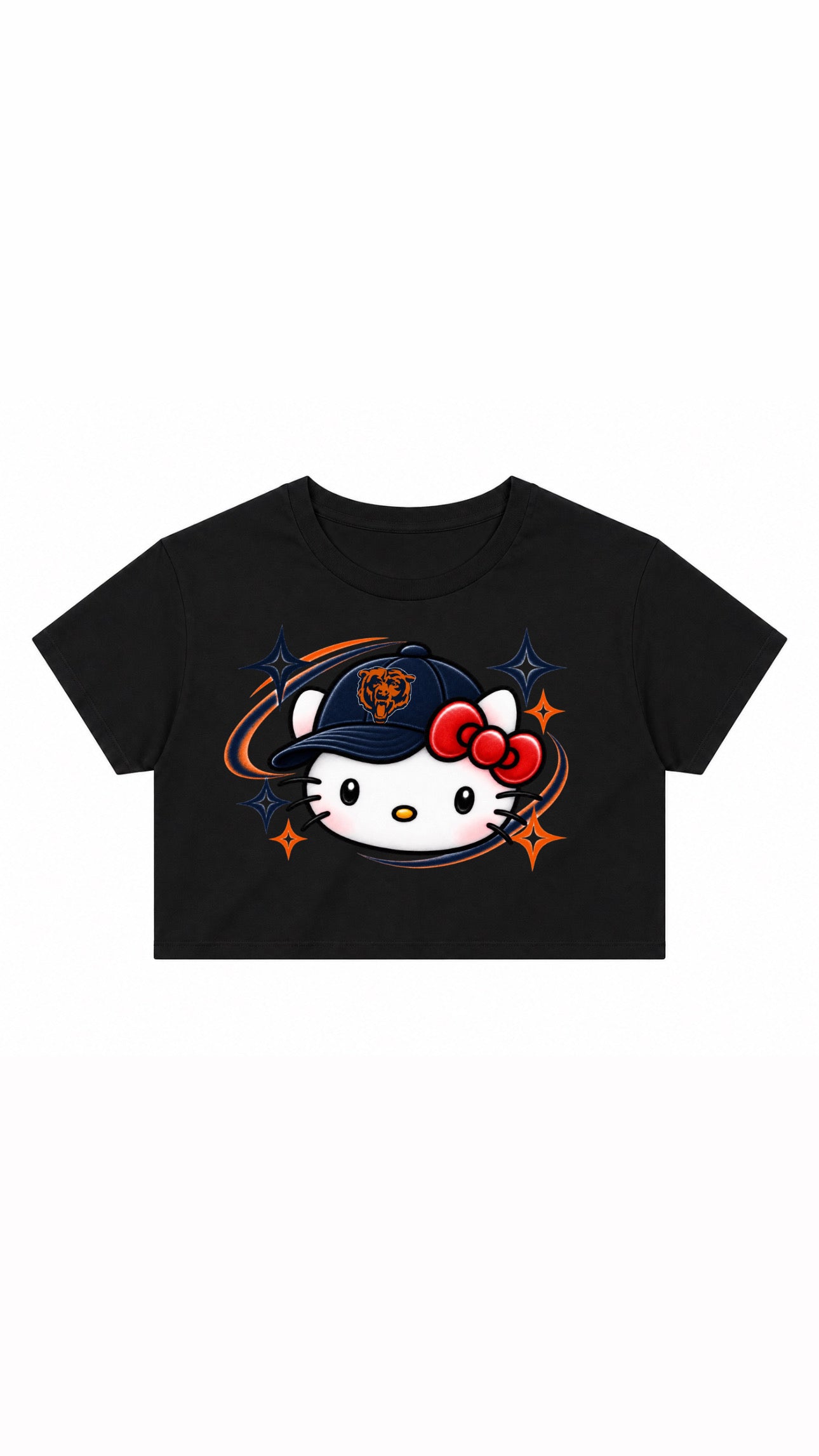 Chicago Bears Women’s Crop Top Tee