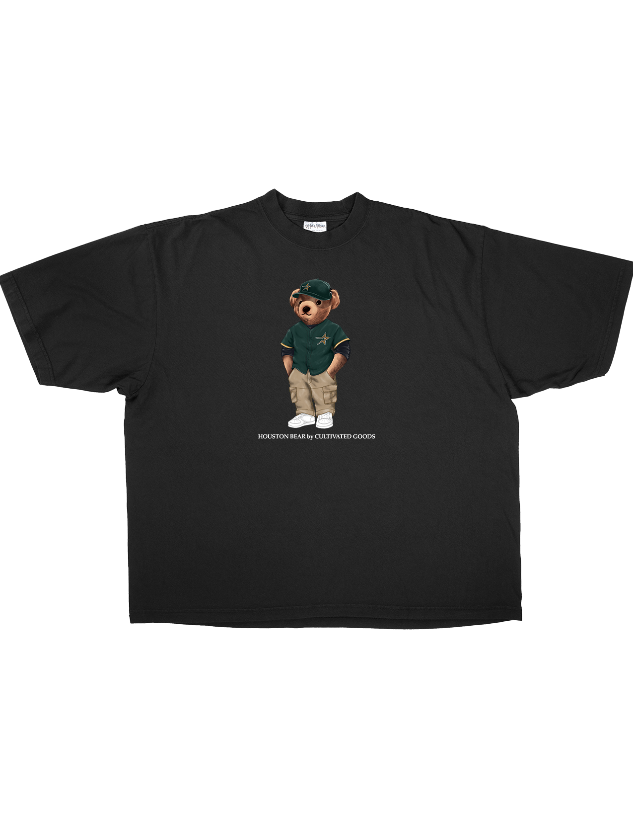 A Houston Bear by Cultivated Goods (Green Jersey)
