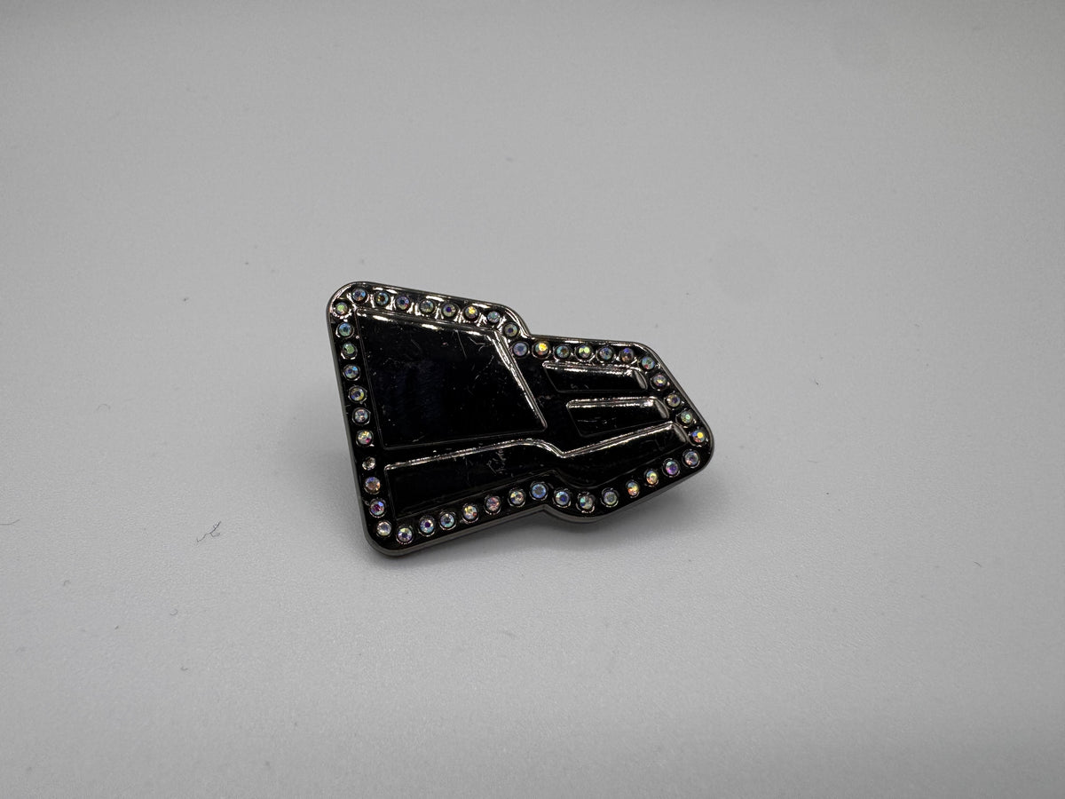 New Era Logo Cover Metallic Black
