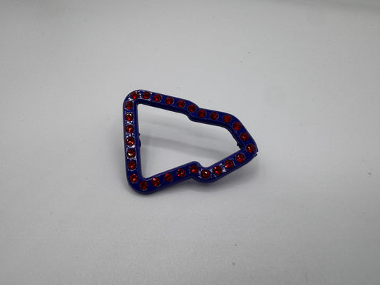 Blue & Red New Era Boarder Pin