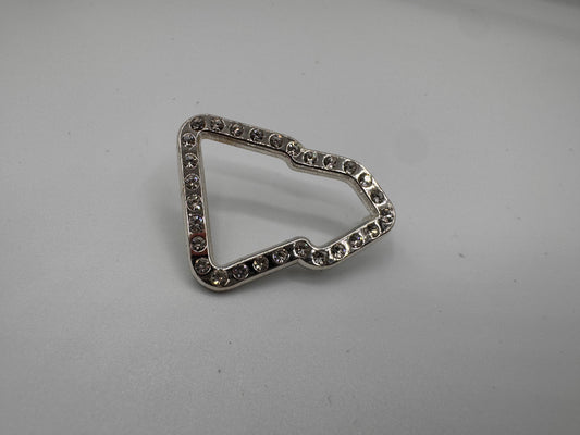 Sliver New Era Boarder Pin