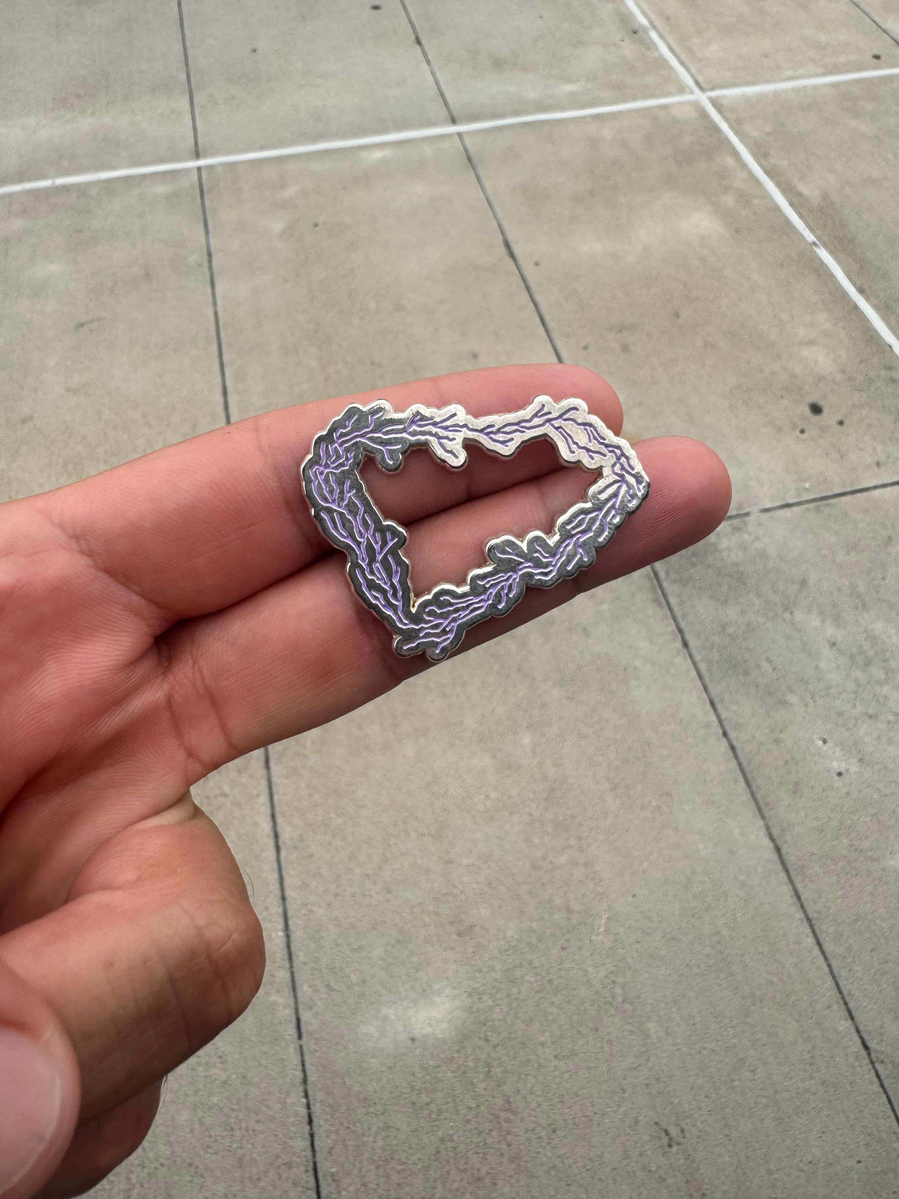 NE Lighting Boarder Pin (Purple)