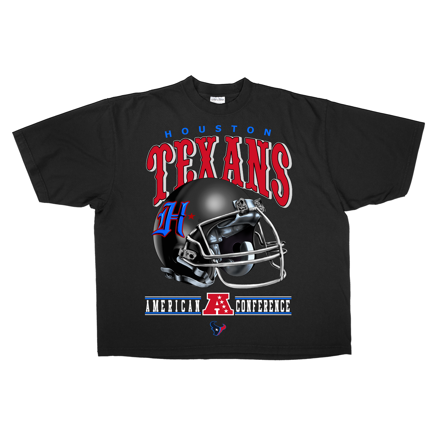Texans Helmet Tee(ships in 1-2 weeks)