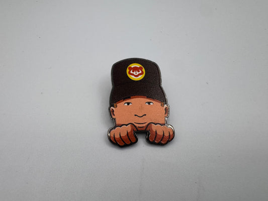 Bobby Hill Peeker Cubs Pin