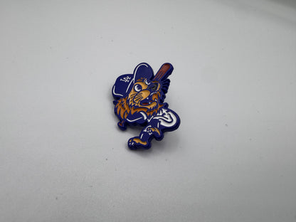 Kings Mascot Swing Dodgers Pin