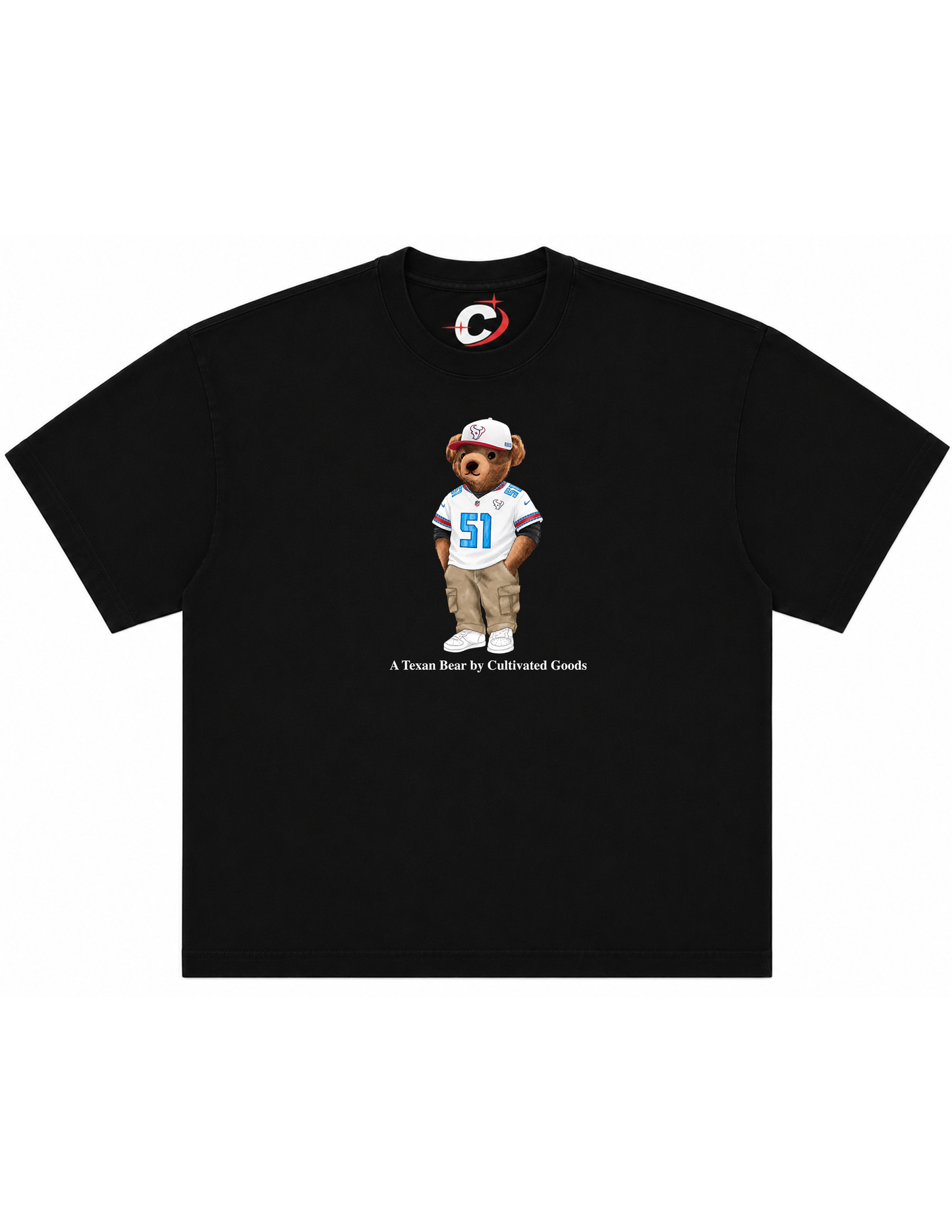 Texans Rivalry Jersey Bear Black