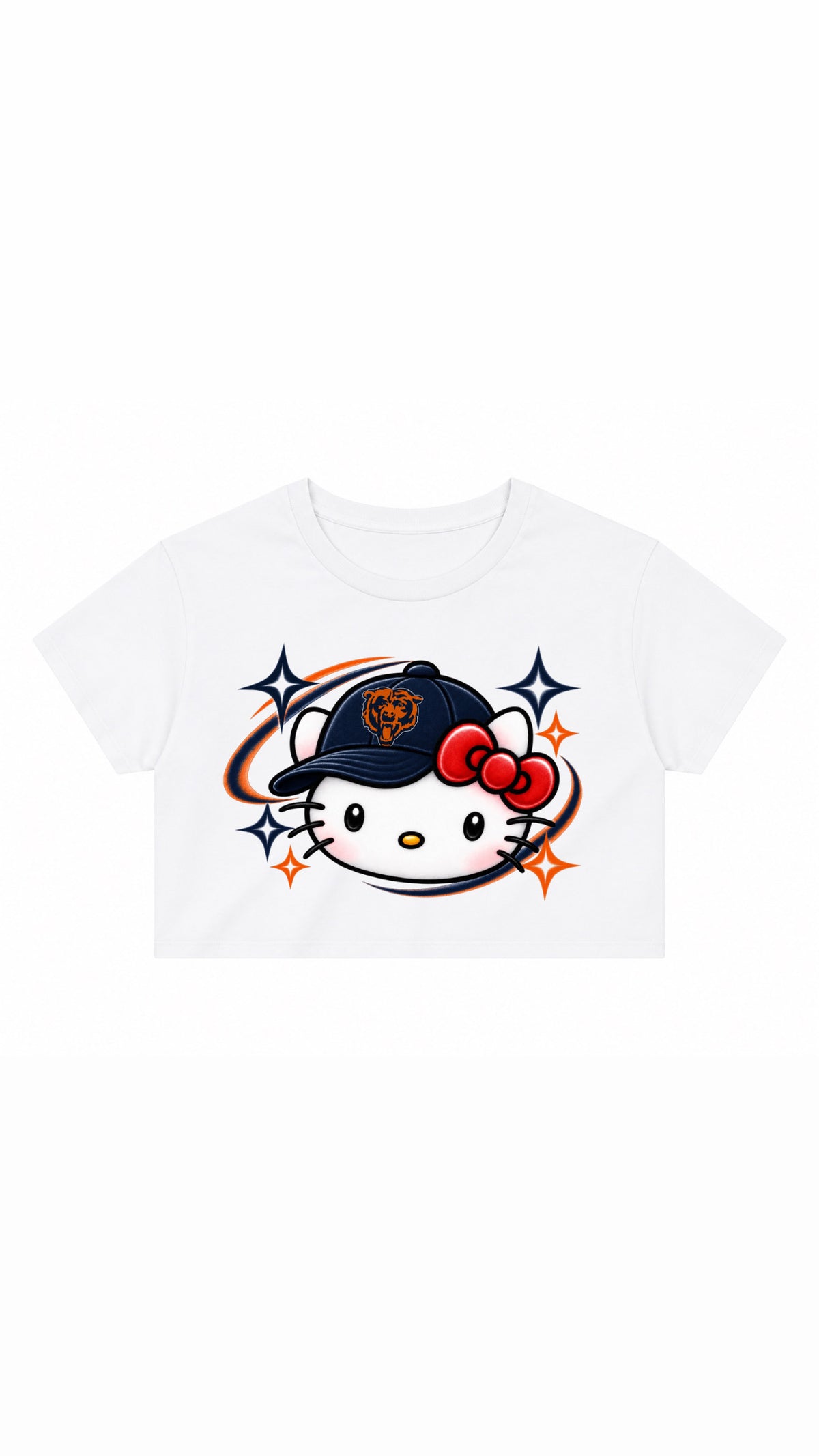 Chicago Bears Women’s Crop Top Tee