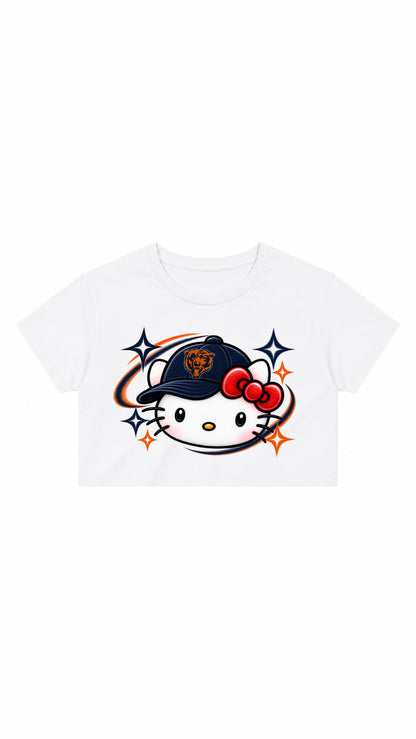 Chicago Bears Women’s Crop Top Tee